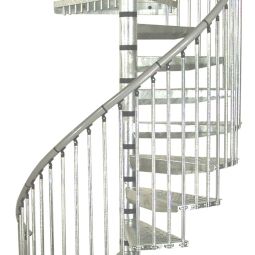 Minka Außentreppe Rondo Zink Plus 3