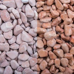 Ziersplitt Rosso Verona getrommelt 3