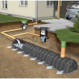 GRAF Garantia Sicker-Tunnel Versickerungsset Sickerschacht 5