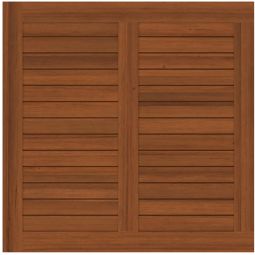 TraumGarten Sichtschutzzaun GRAZIA Hartholz Elemente 4