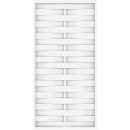 TraumGarten Sichtschutzzaun LONGLIFE ROMO weiß 4