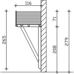 Skan Holz Vordach Stralsund Dach 6