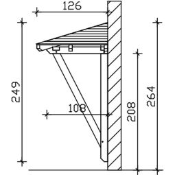 Skan Holz Vordach Wismar Dach 7