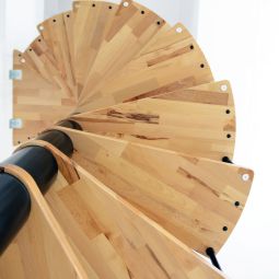 Minka Spindeltreppe Spiral Effect schwarz 3