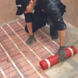 Warmup StickyMat selbstklebend Fußbodenheizung 7