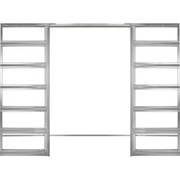 ECLISSE SYNTESIS LINE Schiebetür Klarglas 5