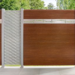 TraumGarten Sichtschutzzaun SYSTEM Dekorprofil PULS 7