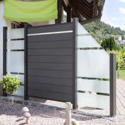 TraumGarten Glassichtschutz SYSTEM GLAS ALPHA 8