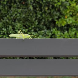 TraumGarten Gartenzaun SYSTEM Rhombus anthrazit 8