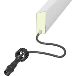 TraumGarten SYSTEM Rhombus Lichtleiste Weiß 4