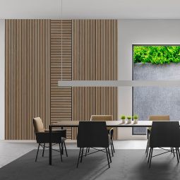 FibroTech Akustikpaneele SQUARE Light Oak 3