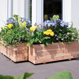 TraumGarten Kunststoffeinsatz für viereckigen Pflanzkübel 3