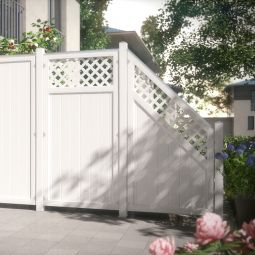 TraumGarten Sichtschutzzaun LONGLIFE RIVA mit 4