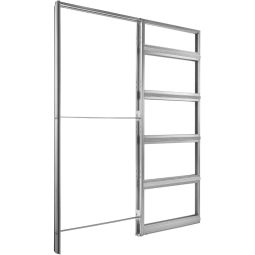 ECLISSE Unico Schiebetür Holz Komplettset 4