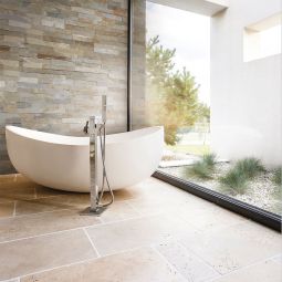 Wellker Wandverblender Naturstein Beige 1-Teilig 5