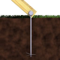 WINNETOO Bodenanker zum Eindrehen 3