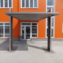 XIMAX Aluminium Carport My-Port-Next Edelstahl 3