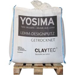 ClayTec Lehmputz YOSIMA Schwarz Grundfarbe 5