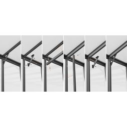 Vitavia Gewächshaus Helena Tomatenhaus Silber 8