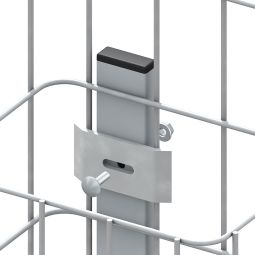 TraumGarten Sichtschutzzaun Zaun-Gabionenverbinder Set 5