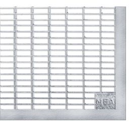 MEA Lichtschachtrost Masche 30/10 mm Breite 1000 mm befahrbar Tiefe Lichtschachtrost: verschieden