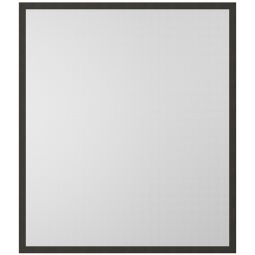 Windhager Insektenschutz Fenster Pop-Up Screen 100x120 cm Anthrazit In Sekunden einsatzbereit - ohne Bohren oder Kleben montierbar