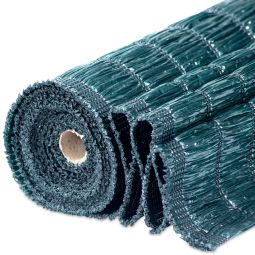 Windhager Sichtschutzmatte Raffia grün wetterfester Kunststoff in gewebter Bastoptik