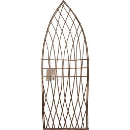 Windhager Weide-Rankgitter Spitzbogen 55x150cm Für Kletterpflanzen & Sichtschutz