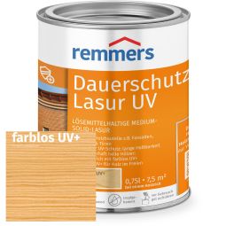 Remmers Dauerschutz-Lasur UV Universelle Außenlasur, lösemittelbasiert, dekorativ, UV-beständig und wetterfest