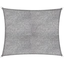 Windhager Segel ELBA Rechteck 3,6x2,6 m grau fängt bis zu 90 % der UV-Strahlen ab