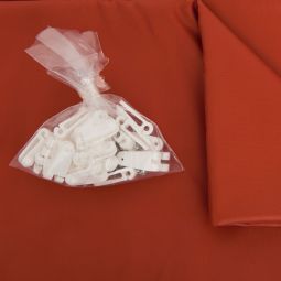 Windhager Sonnensegel-Seilspanntechnik Terracotta aus hochwertigen Segelstoff, guter UV-Schutz