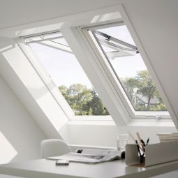 VELUX Dachfenster GPU 0070 Klapp-Schwingfenster Kunststoff THERMO 2-fach Standard-Verglasung
