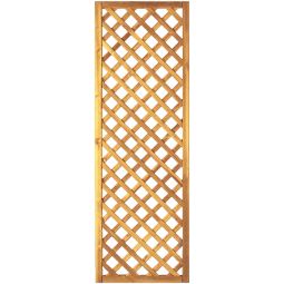 T&J Diagonal-Rankzaun MW 6x6 cm Rankgitter Sichtschutzzaun Diagonal-Rankzaun, 6x6 cm Maschenweite, kesseldruckimprägniert, Kiefer/Fichte, stabil geklammert, in vier Größen – Sichtschutz & Rankhilfe in einem