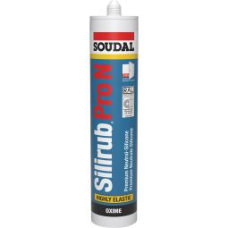 Soudal SILIRUB PRO N Premium Silikondichtstoff 300 ml, verschiedene Farben