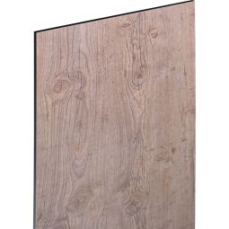GroJa Premo HPL-Steckzaun Sichtschutzzaun Holzoptik Einzelprofil Sichtschutz Steckzaun Lamellenzaun Pflegeleichte und robuste Oberfläche, beidseitig gleiche Optik, 45x180x0,8 cm