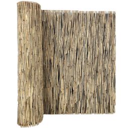 T&J SYLT Schilfrohrmatte SYLT Schilfrohrmatte aus dicht gewebten Schilfhalmen, mit verzinktem Eisendraht gebunden, in 6 Höhenvarianten erhältlich