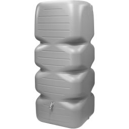 Garantia Regentonne CUBUS Gartentank betongrau Tankgröße 1000 Liter, HxBxL 184x80x80 cm