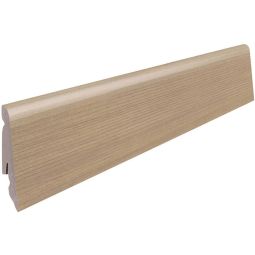 HARO Stecksockelleiste Pinie Florenz Fußleisten Helle Pinienoptik mit mediterraner Wirkung und verdeckter Montage,2200x19x58 mm