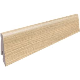 HARO Stecksockelleiste Eiche Breda puro Kastanie Varese Fußleisten 2200x19x58 mm, MDF-foliert, natürliche Holzoptik