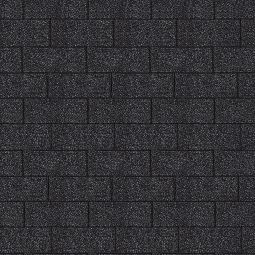 Karibu Dachschindeln Rechteck Schwarz Bitumenschindeln Als dauerhafte Dacheindeckung für Gartenhäuser und Pavillons geeignet, Inhalt 3 m²