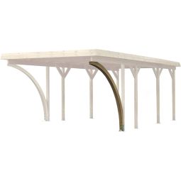 Karibu Einfahrtsbogen 90x90x2660mm für Carport ECO Aus kesseldruckimprägniertem Nadelholz, 90x90mm