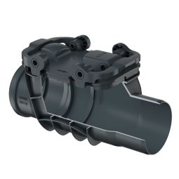 ACO Reinigungsrohr Triplex freiliegende Rohrleitung nachrüstar - Einbau in freiliegende Rohrleitung, ohne Pumpe
