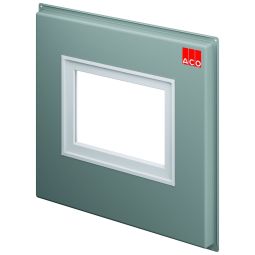 ACO Therm Block Montageplatte druckwasserdichte Montage mit Zarge für Kunststofflichtschächte Sichere, druckwasserdichte Basislösung für Lichtschachtinstallation, verschiedene Größen und Stärken