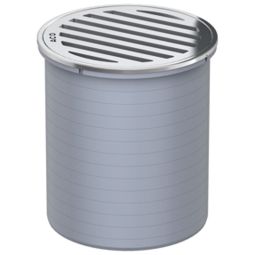 ACO Badablauf Aufsatz inkl. Rost rund lose Gewebevlies für Dünnbettabdichtung wählbar