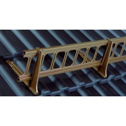 Heuel Schneefang-Systempaket TopBoard uni Naturrot für Tonziegel/ Betondachsteine