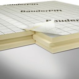 Bauder Aufsparrendämmung BauderPIR SF WLS 023 PU-Hartschaum Dachdämmung beidseitig alukaschiert, diffusionsoffen