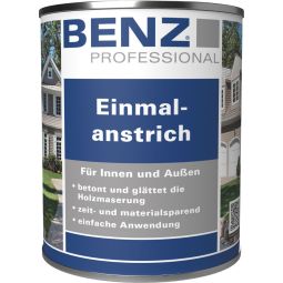 BENZ PROFESSIONAL Einmalanstrich Holzschutzmittel Deckender Langzeitschutz mit nur einem Anstrich, verschiedene Farben, für Hölzer im Innen- und Außenbereich