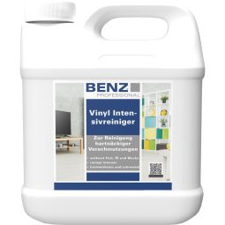 BENZ PROFESSIONAL Vinyl Intensivreiniger Bodenreiniger Starke Reinigung für robuste Designbeläge, für hartnäckig verschmutzte Vinylböden
