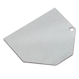 BIRCOplus Stirnwand für Entwässerungsrinne NW100, verzinkt
