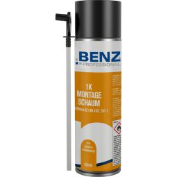 BENZ PROFESSIONAL Montageschaum 1-K Polyurethanschaum, beige